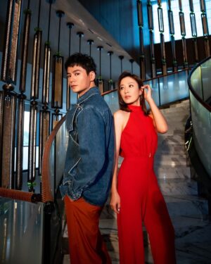 Him Law Instagram - 生日快樂🎂老婆 @tavia_yeung ❤️

#天天都美麗
#我不在港要你辛苦帶小朋友
#每天愛你多一些 ❤️
#工作一點甜