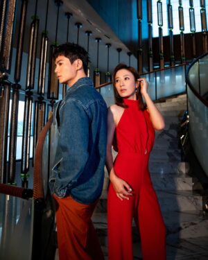 Him Law Instagram - 生日快樂🎂老婆 @tavia_yeung ❤️

#天天都美麗
#我不在港要你辛苦帶小朋友
#每天愛你多一些 ❤️
#工作一點甜