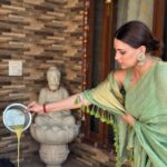 Himanshi Khurana Instagram – Perfect start of birthday week

Saree @eternitybysakshi