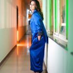 Hina Khan Instagram - What Love is..💙 Outfit @linetribe_ Jewels @misho_designs MUAH @sachinmakeupartist1 @siddhi_hairstylist 📸 @akshay_navlakhe