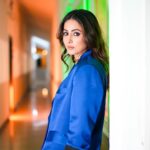 Hina Khan Instagram - What Love is..💙 Outfit @linetribe_ Jewels @misho_designs MUAH @sachinmakeupartist1 @siddhi_hairstylist 📸 @akshay_navlakhe