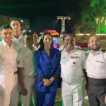 Hina Khan Instagram - Feeling incredibly honoured to have celebrated the Navy Day at INS SHIVAJI in remembrance of a crucial victory for our beloved Nation with India's strong Naval heroes. Thank you, Commodore Mohit Goel & Dr. Nihita Goel, for making me a part of this amazing event and having me and @monajsingh as Chief Guests. Salute to the courageous women and men of our Navy - your duty and commitment to our country inspires every Indian across the length and breadth of our Nation. #IndianNavy #NationalPride #SaluteOurHeroes #InspiredEveryday