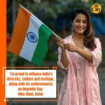 Hina Khan Instagram - Nothing makes Hina Khan prouder than watching the Republic Day parade. “I’m proud to witness India’s diversity, culture and heritage, along with its achievements,” Khan gushes, as she goes on to recall moments from her school days in Lucknow and Srinagar. “I’d look forward to flag hoisting, the march-past, getting sweets and partaking other festivities. I still get goosebumps when the National Anthem is played,” she says in an exclusive shoot with HT City. @realhinakhan @kavita600 📸 @vaalibate #RepublicDay #Indian #HinaKhan #Nationalflag #tiranga #ProudIndian #hinakhanfans