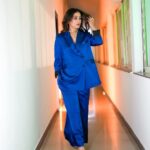 Hina Khan Instagram - What Love is..💙 Outfit @linetribe_ Jewels @misho_designs MUAH @sachinmakeupartist1 @siddhi_hairstylist 📸 @akshay_navlakhe