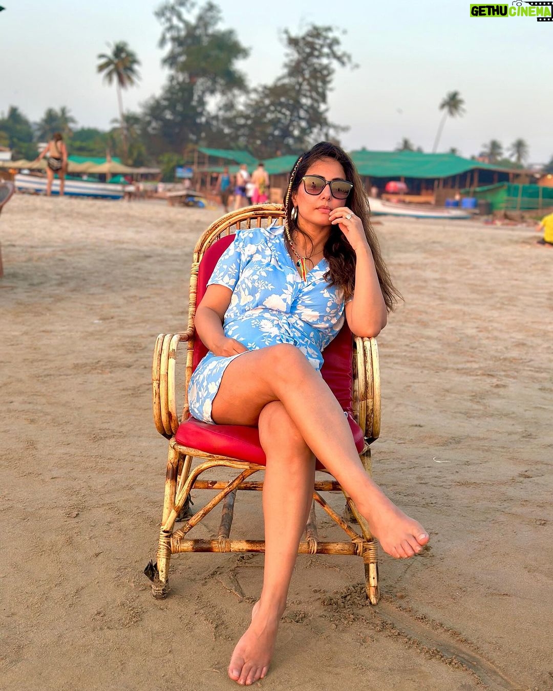 Hina Khan Instagram - Goa waale beach pe..🏖️