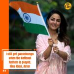 Hina Khan Instagram – Nothing makes Hina Khan prouder than watching the Republic Day parade. “I’m proud to witness India’s diversity, culture and heritage, along with its achievements,” Khan gushes, as she goes on to recall moments from her school days in Lucknow and Srinagar. “I’d look forward to flag hoisting, the march-past, getting sweets and partaking other festivities. I still get goosebumps when the National Anthem is played,” she says in an exclusive shoot with HT City.

@realhinakhan
@kavita600
📸 @vaalibate

#RepublicDay #Indian #HinaKhan #Nationalflag #tiranga #ProudIndian #hinakhanfans