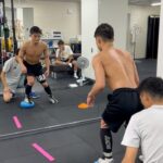 Hiroto Kyoguchi Instagram - . . . hard work🔥 @v1.nobu @teranaka_special_forces #京口紘人 #hirotokyoguchi #boxing