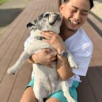 Hiroto Kyoguchi Instagram - . . . holiday🌴🐶 #京口紘人 #hirotokyoguchi #散歩してる犬と遊ぶ遊びしてた #飼い主のおとうさんと40分くらい話した #めちゃくちゃデカいフレブルやった
