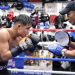 Hiroto Kyoguchi Instagram - . . . hard work coach @mutsu6241 📷 @chikakonome @boxingmobile #京口紘人 #hirotokyoguchi #boxing
