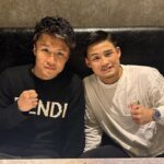 Hiroto Kyoguchi Instagram - . . . せいやデビュー戦勝利おめでとう🍾の会。 #hirotokyoguchi #boxing