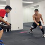 Hiroto Kyoguchi Instagram - . . . hard work🔥 @v1.nobu @teranaka_special_forces #hirotokyoguchi #boxing #training