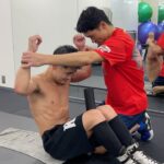 Hiroto Kyoguchi Instagram - . . . hard work🔥 @v1.nobu @teranaka_special_forces #hirotokyoguchi #boxing #training