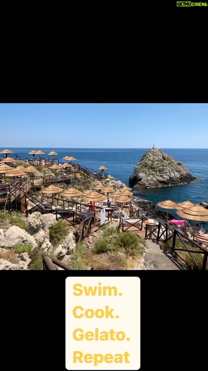 Holland Roden Instagram - Swim. Cook. Gelato. Repeat. Sicily, Italy