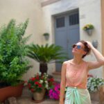 Holland Roden Instagram - Top of Sardinia ❤️ Known for their weaving in Castelsardo. Also get the fish soup but order one day in advance from #pensionepinna (also squid ink pasta!) And their house White Wine Bottle @rohamdp snapping away 📸 (and eating, snorkeling, road tripping, naturally)🌟 it’s the 1st proper vacation I have taken in NINE years 😳 I have always been thankful for the 2/3 day piggy backing I would Mickey Mouse bandage onto work trips. I am grateful to have seen the world at all. But! these few dedicated weeks I will hold dear- never a regret. Climbing into as many crevices as I can in Italy…for now