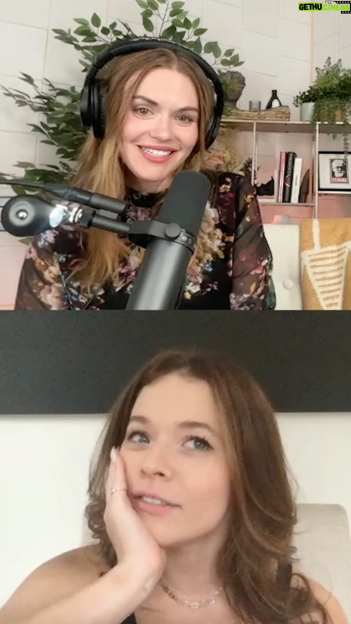 Holland Roden Instagram - Get ready to watch UnCoupling featuring Sasha Pieterse this Thursday, 11/30! Click the link in our bio to find where to watch UnCoupling. Can’t wait for you all to start the marathon! #podcast #hollandroden #sashapieterse #relationships #breakup