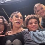 Holland Roden Instagram - Look mom I’m gen z 🤪 jokes aside- these kids were insightful and a blast getting to know✨I’m so excited for what’s to come for these people and this world of wolves 🫶🏻 I’m just hosting UNPACKED for @wolfpackonpplus Check it out👏 Also check out @howlerbacknowpodcast new teen wolf rewatch episode with @ianbohen LINK IN BIO
