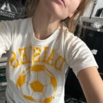 Holland Roden Instagram - All the things - but especially sidewalk eating in nyc has changed 😍 pics from years ago shopping with Colton, cleaning out my garage, the fact I never got to be a counselor at the camp I went to for years (tiny violins), and wearing my preschool soccer shirt 🤣 #godaisies @thehockadayschool @danielsharman #sharmu Quality Meats