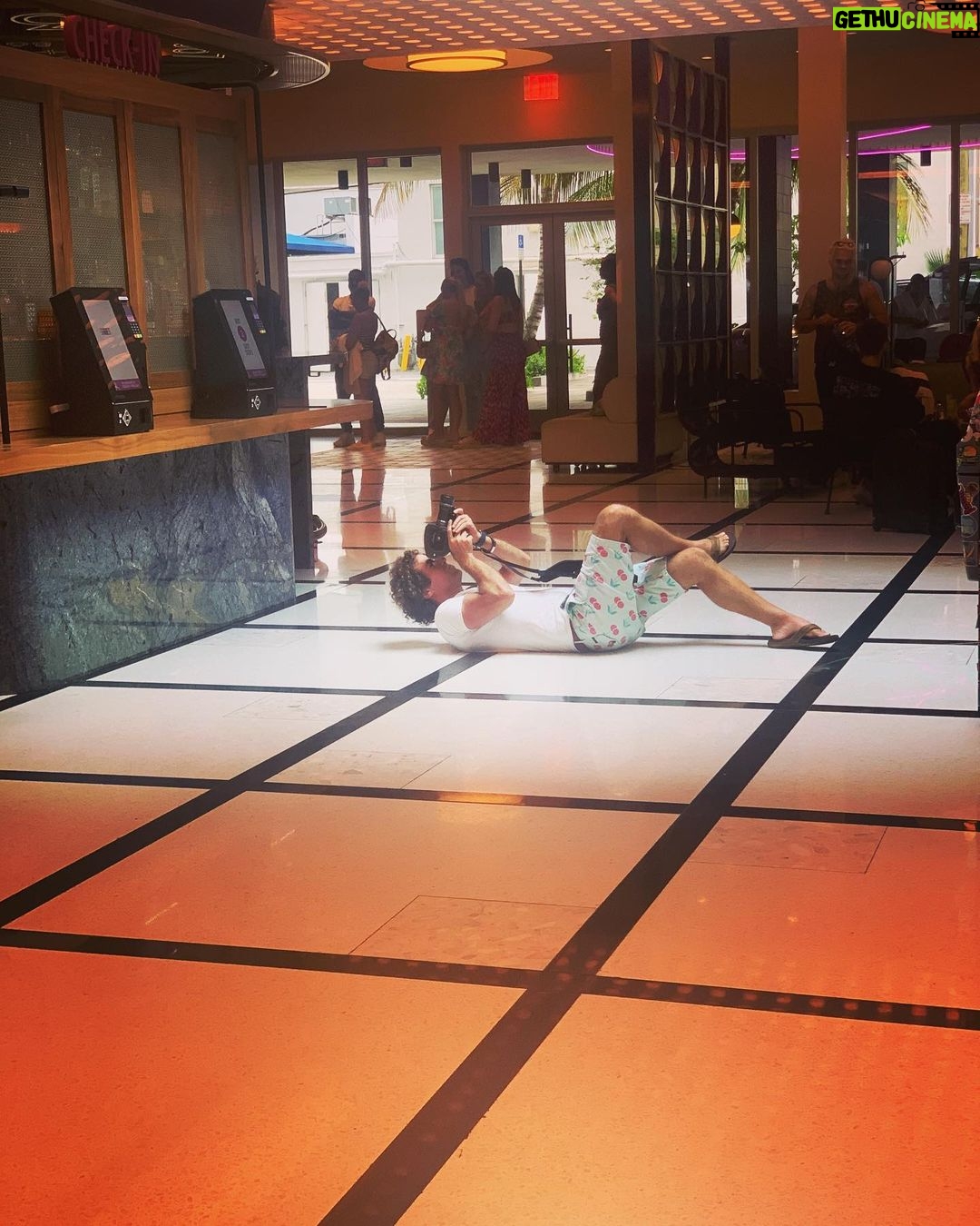 Holland Roden Instagram - Miami Holland has emerged and @moxysouthbeach is responsible ππ Thank you for showing us such lovely hospitality. If youβre in South Beach!! Check out this adorable hotel with a π Candy de Tienda πββοΈ Rooftop pool π₯ Daily complimentary bubbly Moxy South Beach