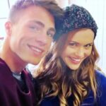 Holland Roden Instagram - Dare I say we glowed up @coltonlhaynes hahaha Swipe for the shining twins… Can’t believe it’s been 11 years since we started @teenwolf and so proud of this one #missmemorylane is crushing it!!! Love this family. Like a real family. We actually didn’t choose each other. Casting directors did… just like real families ❤️🥳😘 @jeffdavis1375 🔝❤️💋