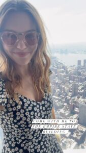 Holland Roden Instagram - Come with me to the Empire State Building! 🗽🪳 Mother May I comes out July 21st on VOD, Apple TV, and select theaters @darkskyfilms #mothermayi @laurencevannicelli This is my first film that I produced. I was a producer before I was an actor on this project. We are really proud of it. It’s been two years in the making and TRULY independent cinema is already a dying breed which is what this film is. We all believe in the theme of what this story reflects in the world and shines light on mother son relationships. I was honored to be brought on as a producer at the inception of this script before casting commenced. With that being said, to stand in solidarity with my fellow actors, I will no longer be posting about this film for the time being. We really hope you check it out July 21st.