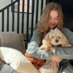 Holland Roden Instagram – After adopting her 12 years ago and now almost 14, how can my lil senior dog Fievel NOT be my valentine? 💌 🐶