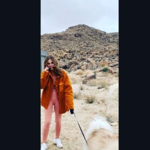 Holland Roden Instagram - Joshua Tree Puddle Jump Trip
I met my match in JoJo 
These fools are lovely to work and play with