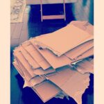Holland Roden Instagram - A Story: When LA sanitation won’t pick up cardboard boxes… and you become a karate and knife master. #laliving