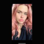 Holland Roden Instagram – When my family went out for a holiday lunch, and I had to stay home Bc of traveling outside the U.S. COVID testing…. 
When left unattended…I discovered 2021 hair color shopping 🤦‍♀️🙄
To the last year of remote living 🍾
This pink hair trend…🥳 Bored of Boredom