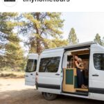Holland Roden Instagram - When scavenging for builds- this was one of my favorite channels to ‘shop’ Thank you @tinyhometours and @brian_bear_butler for stopping by and letting me pass the torch❤️ If you wanna see how the pros film a mini house tour 🙌🏻 Link in my bio:)