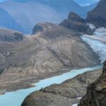 Holland Roden Instagram - Montana Glacier Park: I choose favorites and this is mine so far ❤️ breath taking at every turn- quite literally. This is on the Highline trail which we then took Garden Wall to the top. About 15.2 miles - Garden is about only .8 miles but a 1000ft vertical 🥵 I found out it’s called a wall for a reason 🤦‍♀️but my left knee pain was worth it to walk above the clouds and feast my eyes on alpine lakes and glacier views. 📸 @ethan.northey Also made big horned sheep friends 🙌🏻 🐑ish - on our 14th mile momma and baby came out of no where- I wish my wide eyed surprise of these dudes jumping in front -5 ft from me had been documented 🤣 About half of every hike I try and audiobook- today I hiked with @sethrogen and his Yearbook 👌🏻 highly recommend #valife #solofemaletraveler Glacier National Park-Montana