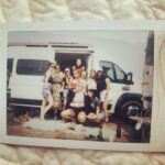 Holland Roden Instagram - There were 25 watt albeit homemade lasers that were viewed from a van hood for three hours, dirt bike toys, a volcanic pit, rigs built for jumping, mad max 101 vibes (the only time ill use the word vibes), the best cortado out of the back of a beautiful Vw Van, bus roof top concerts, yoga, ate better than I have in months @chefjohnathan 💯 but these are the best memories I’m taking - the luckiest girl to have found this van circle of peeps. A day in van life is like a month in the structured world- in three days I feel like I have been with these people all summer ❤️ I’m taking them with me…that and all the dust in every crevice of my body and my van for the next month 🤦‍♀️ @descendonbend 🌟 ( @tinyrollinghomestead - Jen- Im absolutely vying to be this epic woman’s hype girl - the swing/ Hammock/ two year build with no experience in a driveway nonetheless- I have no words how much this girl impresses me) This girl should get thé crédit she deserves 🎉