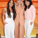 Holly Willoughby Instagram - What a wonderful start to the long weekend with @garnieruk celebrating their ongoing commitment to sustainability and transparency (their #leapingbunny approval from @crueltyfreeintl is something I’m particularly proud of). And of course welcoming the gorgeous @alexscott2 to the Garnier Ambassador family alongside @davinamccall call! PS couldn’t leave without picking up a few of my favourite products..! 💚 #ad