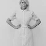 Holly Willoughby Instagram - Thinking about evening plans, events, everyday wear and more, this gorgeous dress does it all. 🖤 Dress – T691647 @marksandspencer @marksandspencerstyle #MyMarks #AD