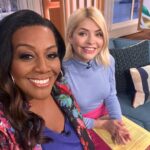 Holly Willoughby Instagram - @alisonhammond55 💘