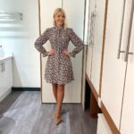 Holly Willoughby Instagram - Good morning and happy new hair! Can’t wait to catch up and see you on @thismorning at 10am… #hwstyle💁🏼‍♀️✨ dress by @lkbennettlondon ♥️