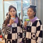 Hong Ji-hee Instagram - 내 짝꿍 유쥬유쥬💙 르세라핌 좋아하는 우린 늙세라핌^^🤍🖤💜