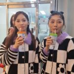 Hong Ji-hee Instagram - 내 짝꿍 유쥬유쥬💙 르세라핌 좋아하는 우린 늙세라핌^^🤍🖤💜