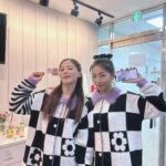Hong Ji-hee Instagram - 내 짝꿍 유쥬유쥬💙 르세라핌 좋아하는 우린 늙세라핌^^🤍🖤💜