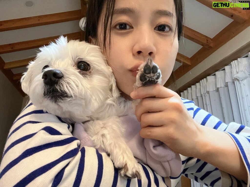 Hong Ji-hee Instagram - 많이 귀찮아?