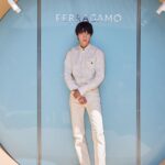 Hong Kyung Instagram – #Ferragamopf23
@ferragamo @_maximiliandavis_