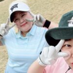 Hong Yun-hwa Instagram - JDB골프대회ㅋㅋㅋ 윤효동 첫 라운딩인데 대박잘침ㅋㅋㅋㅋ 긴장해라 주나. . #제이디비골프대회 #벨라스톤cc⛳️ #캐디님이제일이쁨ㅋ