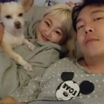 Hong Yun-hwa Instagram - 강아지의날 축하해 사랑해😊 망망😘 . #강아지의날 #13살 #기염댕이 #망망😍