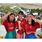 Honoka Akimoto Instagram - . 名古屋グランパス 今年ラストの鯱の大祭典でした⚽️ 惜しくも引き分けでしたが 大祭典期間はファミリーの一体感が より強く大きく感じられます🔥🔥🔥 その一員になれてとっても嬉しい♪ やぐらでのグランパス音頭も楽しかったなぁ☺️ 回を重ねるごとに踊りの輪が広がって嬉しかったです💃 #Jリーグ #名古屋グランパス #鯱の大祭典 #横浜FC #TEAMSHACHI 柚姫の分まで応援してきたよー！ ゆっくり休んでね💜 豊田スタジアム