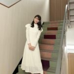 Honoka Akimoto Instagram – .
真っ白ワンピース🤍
可愛い…🤍

@lily_brown_official
#lilybrown
#リリーブラウン
#フォーク村