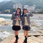 Honoka Akimoto Instagram - 🐸 #はちゃめちゃ学園 #下呂 ロキポで公開中♪ みてね♪