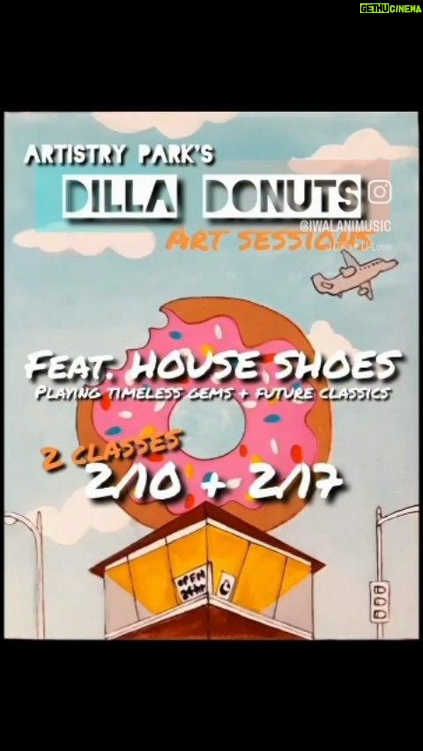 House Shoes - 510 Likes - JOIN US FOR OUR 2nd SPECIAL EDITION
"DILLA MONTH TRIBUTE" 🍩🎶🎧📻🎛️
🗓️Saturday Feb 10th 2pm (ALL AGES!!)
AND
🗓️Saturday Feb 17th 6pm (AGES: 21+ and up)
🎟️Only 20 tickets available for each class!!!
Go to>>> artistandthedj.com/tickets
🖌️🍩We are painting the "DONUTS" album cover!! 🔥
Taught by April Scott @artistrypark
Special curated live Dilla tribute
🎧🎶DJ set provided by
**HOUSE SHOES**
@houseshoes @streetcornerscm
FOOD | DRINKS | FREE PARKING
📍Private location in Fullerton, CA
🖌️🎨Please make sure you come dressed to paint + party!
👉🏽BUY YOUR TICKETS AND RESERVE YOUR SPOT🔥🥳 SEE YOU THERE!👩🏽🎨🥳🍩🎶
#dillamonth #paintandsip #sipandpaint #paintparty #hiphopart #dilladonuts #musiclovers #artlovers #art #music #culture #hiphopmusic #hiphop #jdilla #jdilladonuts #donutsjdilla #paintparty🎨 #paintpartyfun #hiphopartwork #painting #paintclasses #paintandsip #losangeles #orangecounty #fullerton