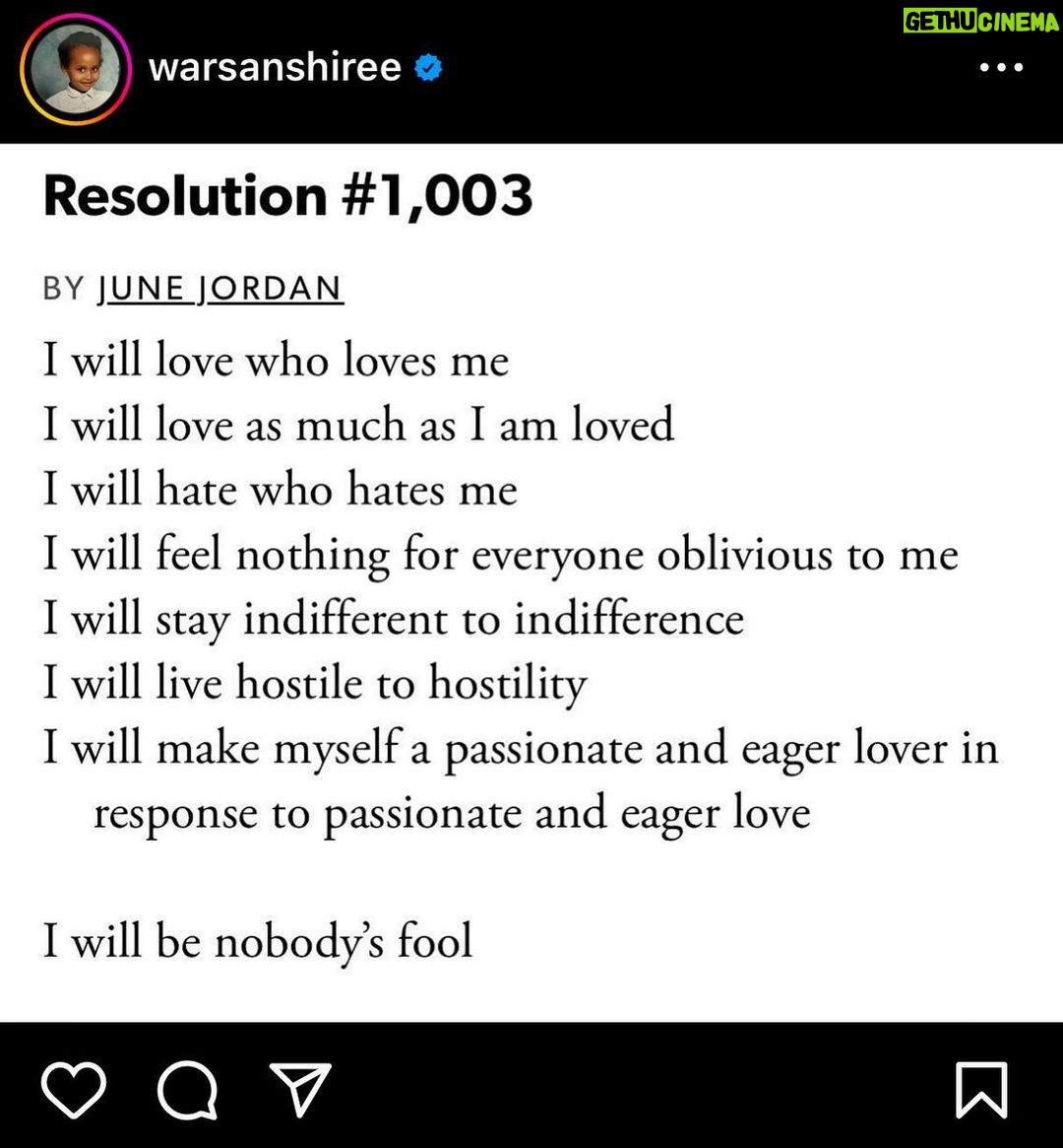 House Shoes Instagram - Phew. Honor @warsanshiree and @saulwilliams in these times. Humanity is what matters above all.