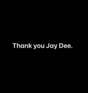 House Shoes Instagram - 18 years today ago Dilla died. His death possibly influenced my life as much as his life did. I was in New York and flew across the country to see him off. The night of the funeral I got blackout drunk and played what friends told me was the set of my life. Waajeed had been trying to talk me into moving to New York. He was there that night. We had lunch the next day and told me basically I planted a helluva seed in Los Angeles w the set I played. I had never played outside of Detroit until that night. 2 months later Proof got killed. 2 months later I was an LA resident. My children are a product of that night. Street Corner Music is a product of that night. I’ve played in 47 countries since relocating. J dilla LITERALLY changed my life. It’s bigger than a t-shirt. Thank you Jay Dee.