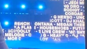 House Shoes Instagram - Supreme gratitude to @questlove 

Sometimes it feels like it’s all for nothing.

Crazy seeing my name up there.

40 years a fan. 30 years doing the work.

You don’t have to try to fit in.

Love.