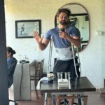 Hrithik Roshan Instagram – Good afternoon. How many of you out there ever needed to be on crutches or a wheelchair n how did that make you feel? 

I remember my grandfather refusing to sit on a wheelchair at the airport because it wouldn’t align with his own mental image of himself as “strong”. I remember saying “But Deda, its just an injury and nothing to do with how old you are! It will help heal the injury n not damage it further!” It made me so sad to see how strong he needed to be just to hide the fear n embarrassment on the inside. I couldn’t make sense of it. Made me feel helpless. I argued that the age factor is not applicable cause he needs the wheelchair for an injury and not his old age. He refused n kept the strong image on display for strangers (who literally didn’t care). It worsened his pain and delayed the healing.
There definitely is merit in that kind of conditioning, its a virtue. It’s the mentality of a soldier. My dad comes from the same conditioning. MEN are strong. 💪

But if you say soldiers never need crutches And even when they medically do, they must refuse, just for the sake of keeping the illusion of strong intact, 
Then I just think that the virtue has been stretched so far that it borders on plain stupidity. 

I believe true strength is being relaxed , composed and fully aware that nothing, not crutches, not a wheelchair, not any inability or vulnerability – and certainly not any sitting position can lessen or alter the image of that GIANT that you are on the inside. 

Strength is not always being Rambo against all odds with a machine gun saying “fuck em!”
That’s applicable sure . Sometimes. 
And it’s the kind we all aspire for. Even me. 

But the more coveted one is strength when there is no one to fight on the outside. It’s that quiet fight on the inside between you and the “image” of you. 
If you come out of that one feeling like wanting to do a slow dance by yourself , then you’re my hero. 

Anyways, pulled a muscle yesterday woke up wanting to reach out about this notion of strength. This is ofcourse a bigger conversation , the crutches is just a metaphor. 
If you get it, you get it. 

#beagiant #giantsdontgiveashit 
#strengthisgraceful